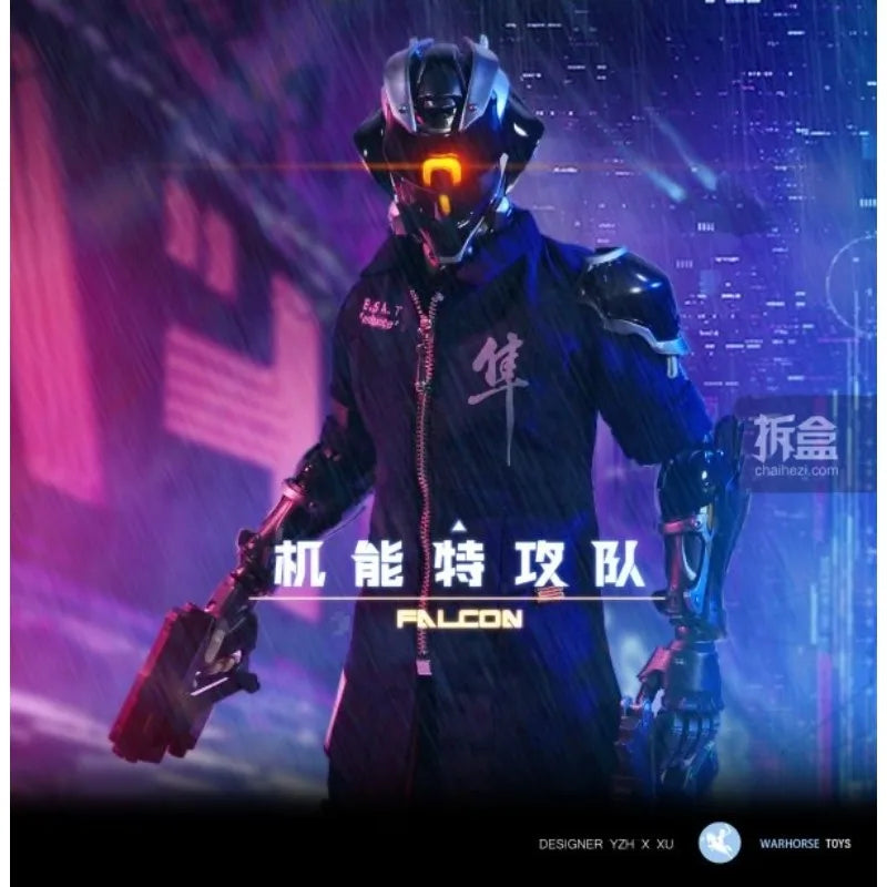 WARHORSE TOYS Original "Functional Special Forces: Hayabusa" 12 Inch Mobile Doll Model Handmade Toy Gift Collection Spot