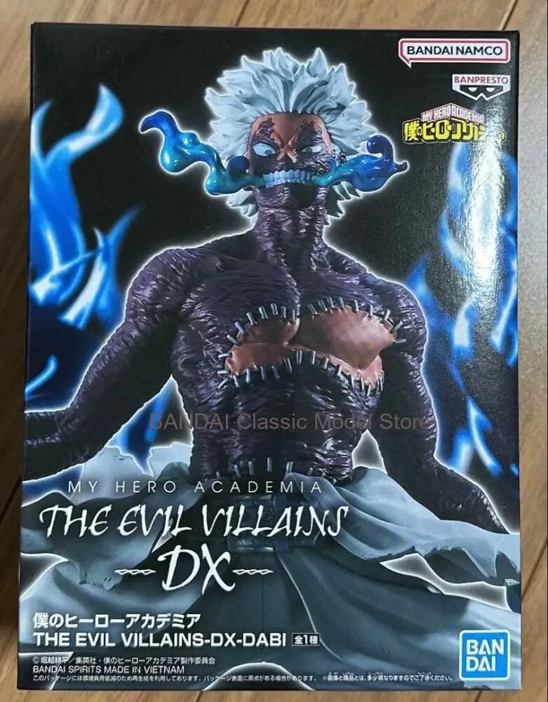 In stock Bandai Officially Licensed My Hero Academia THE EVIL VILLAINS-DX-DABI Figures Anime Model Genuine Boxed Toy Gift