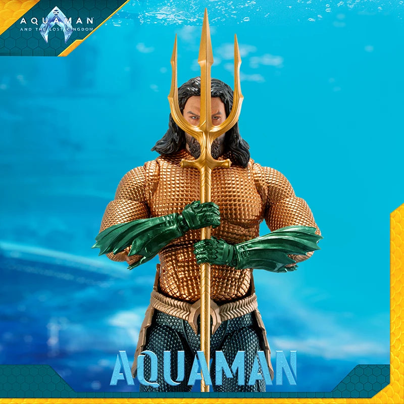 Fondjoy Toys Aquaman Model 1/9 Scale Action Figure DC movie Aquaman role Action Model Collectible Toy In Stock Boy Birthday Gift