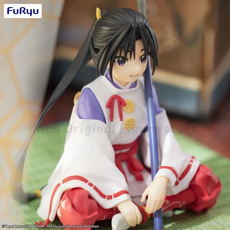 In Stock Original FuRyu Noodle Stopper The Elusive Samurai Animated Version Drop/Tokiyuki Hojo Models Anime Figures Collection