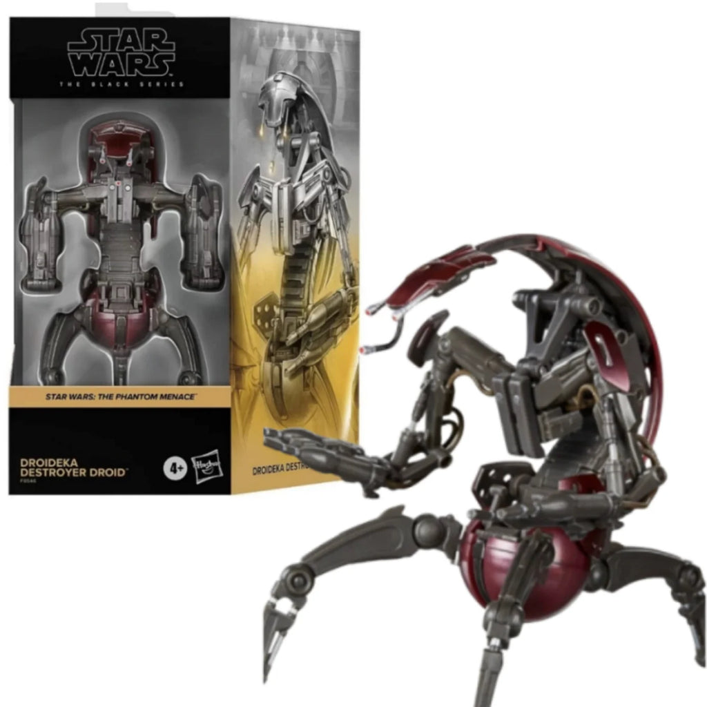 Star Wars the Black Series 6 Inch Droideka Destroyer Droid Anime Action Figure Collectible Toy Model Gift for Fans F9546