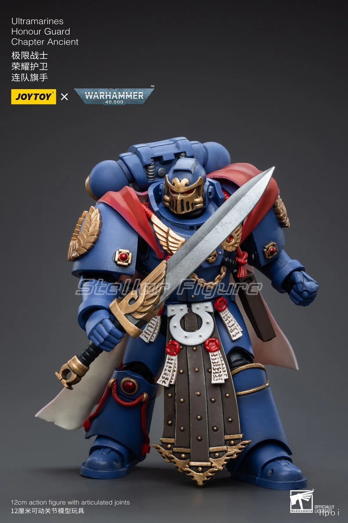【SF】JOYTOY 1/18 Action Figure Ultramarines Honour Guard Chapter Ancient Model Toys Gifts Collection Ornaments