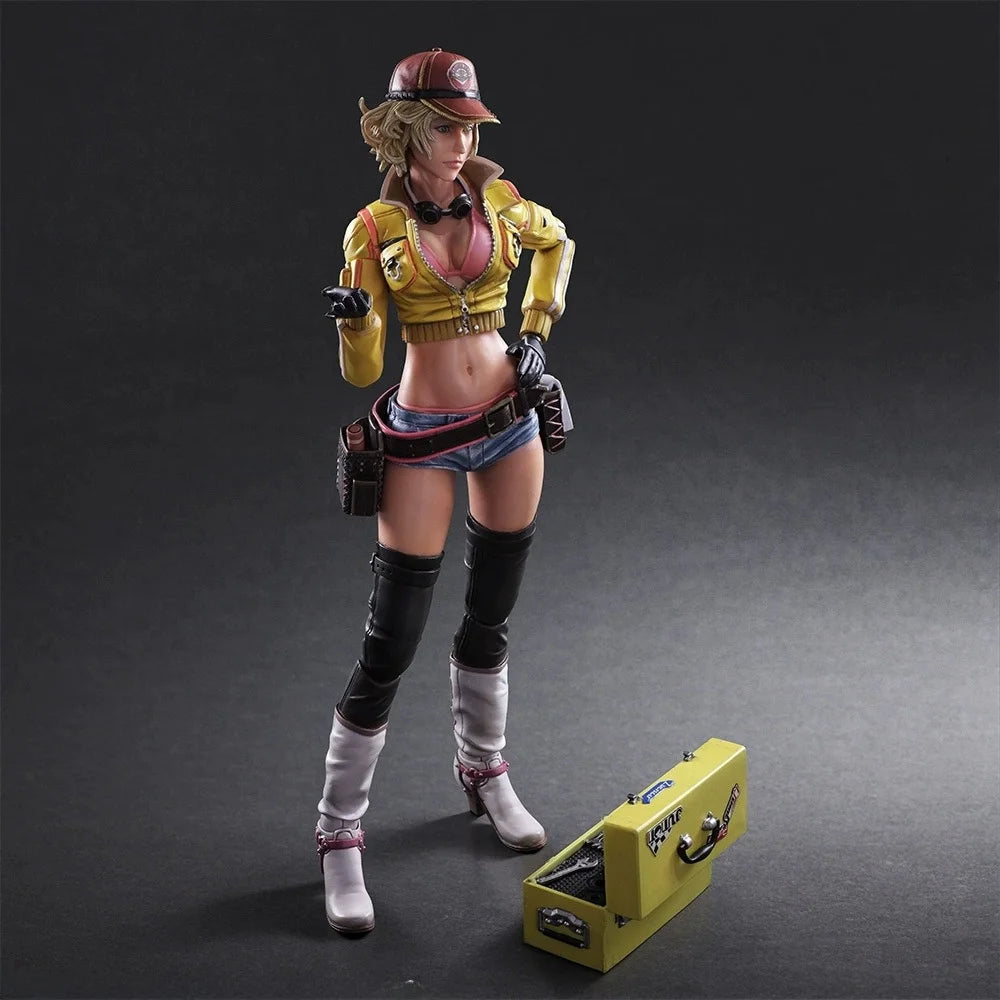 Final Fsy XV PA Modified Sydney Oram Mechanic Collectible Figure Gift Boxed Moveable Anime Game Figure Toy for Teens