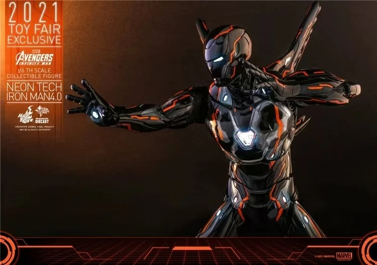 【MT】Hot Toys MMS597D39 Marvel Iron Man MK50 Chuangba Lightspeed Orange 4.0 1/6 Collection of Doll Model Toys