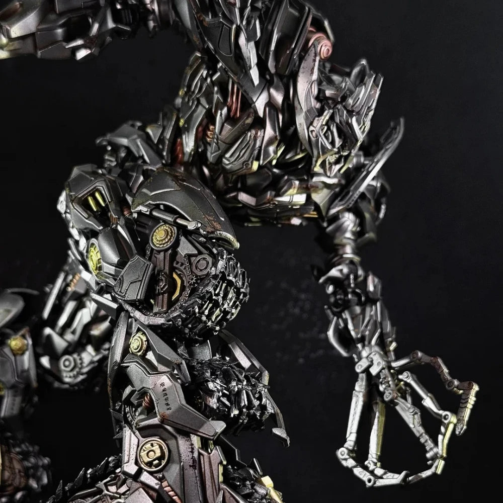YOLOPARK Action Figure Transformers 2 Megatron Tank Alloy Joint Skeleton Assembly Figure Pre-assembled Model Toys Boy Gifts