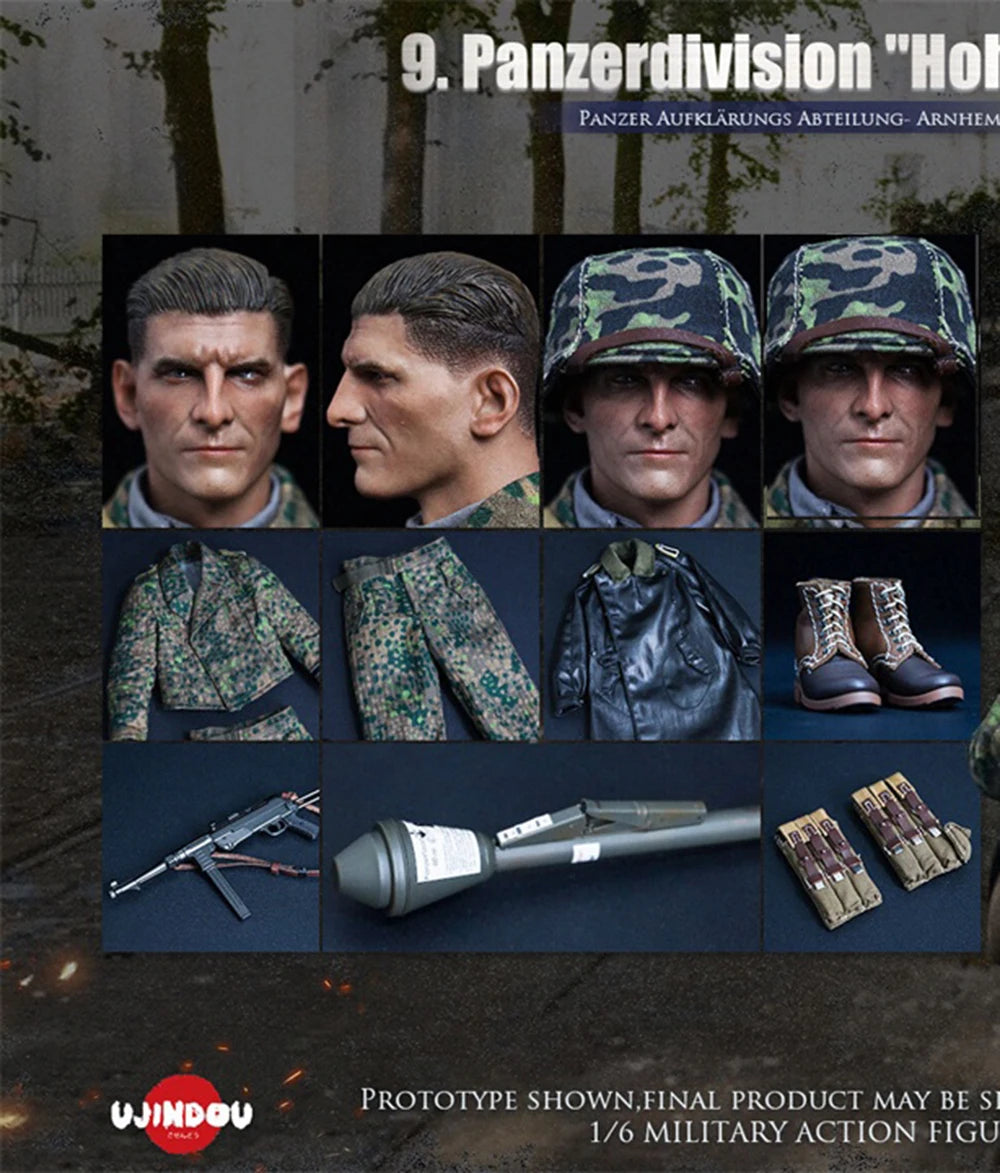 1/6th UJINDOU UD9060 Soldier Doll Full Set Moveable Action Figure About 12" Gift For Fans Collect