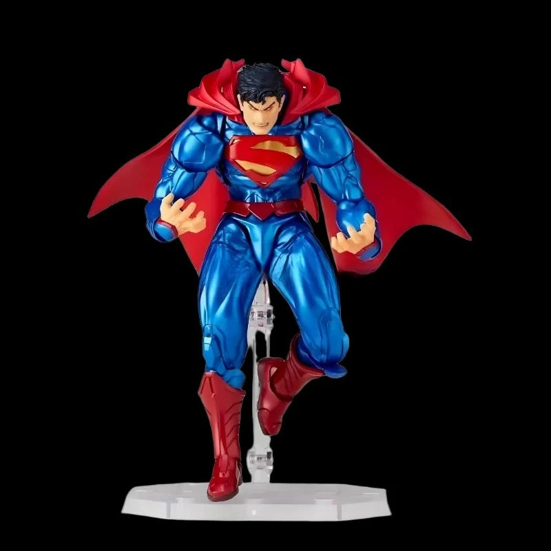 Spot Salein stock KAIYODO Original MODEL KIT AMAZING YAMAGUCHI SUPERWOMEN BLACK SUPERMAN Anime Action  Model Collection Toy for