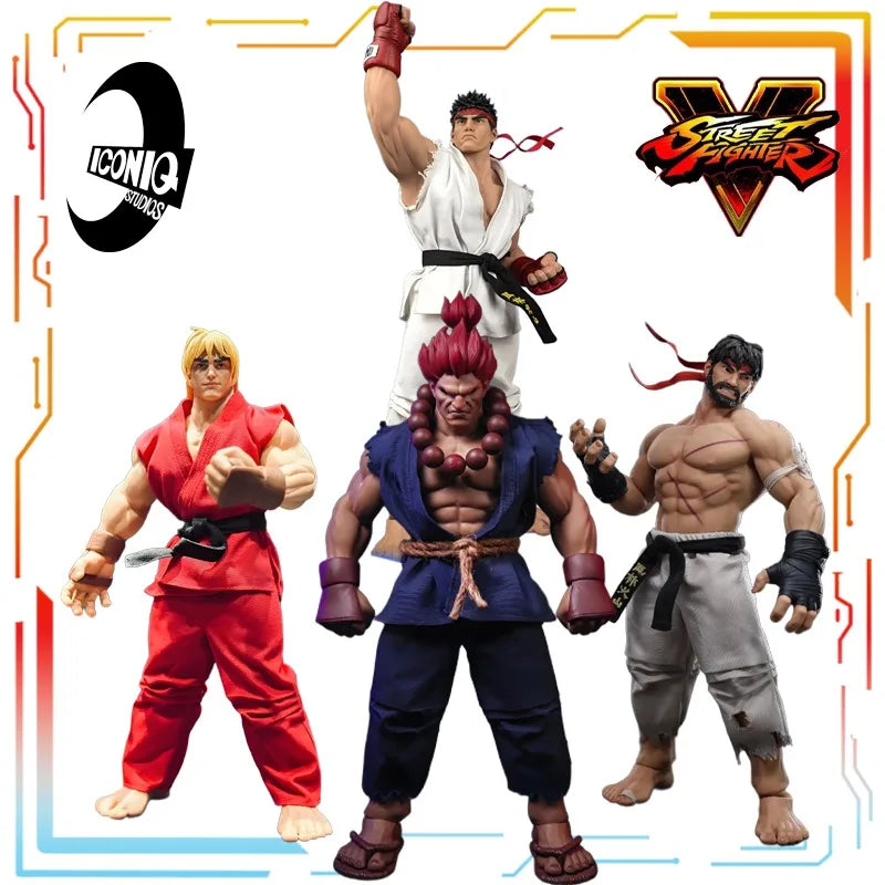 ICONIQ STUDIO Original 1/6 Finished Movable Exquisite Doll Series Street Fighter V Anime Long Toys Model Festival Gift for Boys