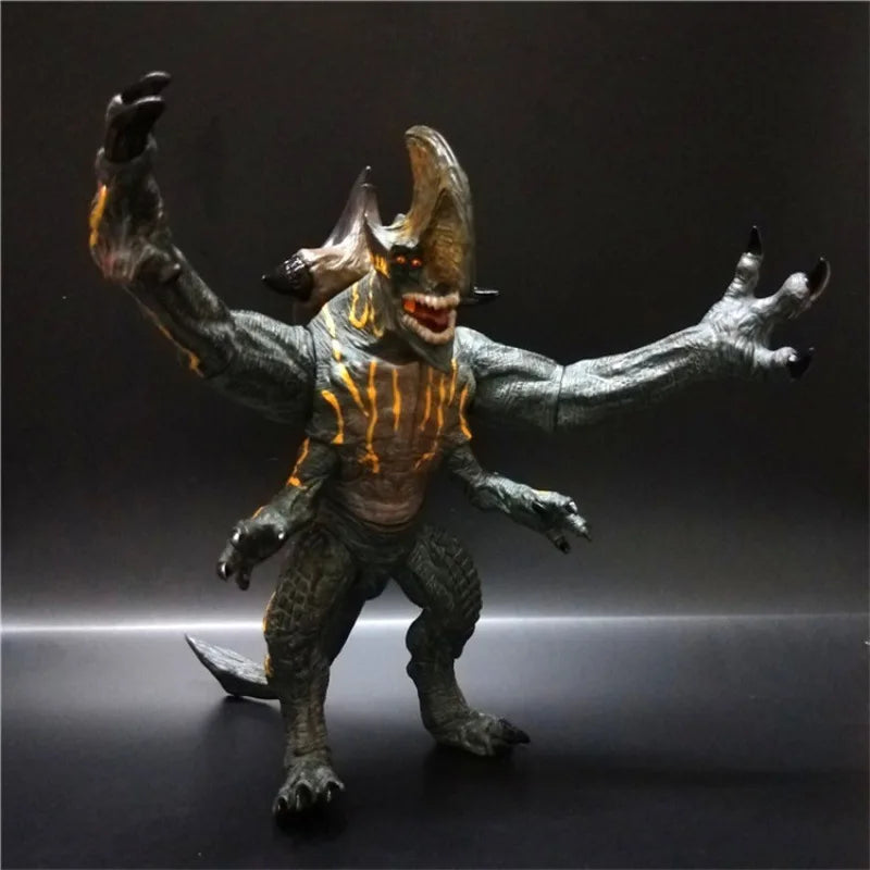 Pacific Rim Mecha Wanderer Dangerous Ultimate Edition Glowing movable Model Collectible Action Figure Toy Turtle Gorilla Beast