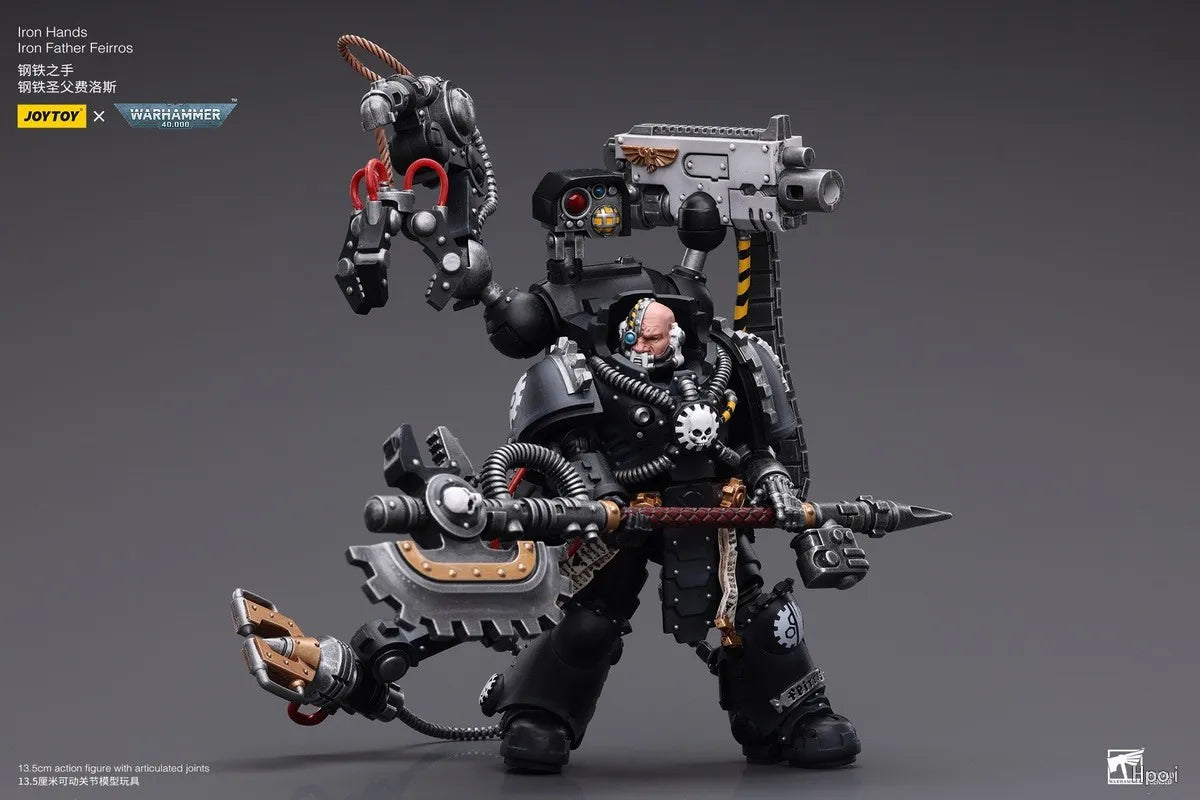 【UA】JOYTOY  Warhammer 40K  Scale 1/18 Action Figures Lron Handslron Father Feirros Models Toys Gifts