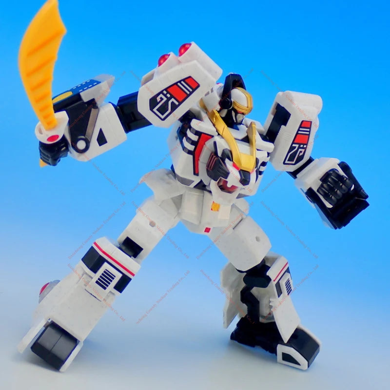Bandai Hyakujuu Sentai Gaoranger SMP SHOKUGAN MODELING PROJECT White Tiger King Collection Mobile Suit Toys for Boys Gifts