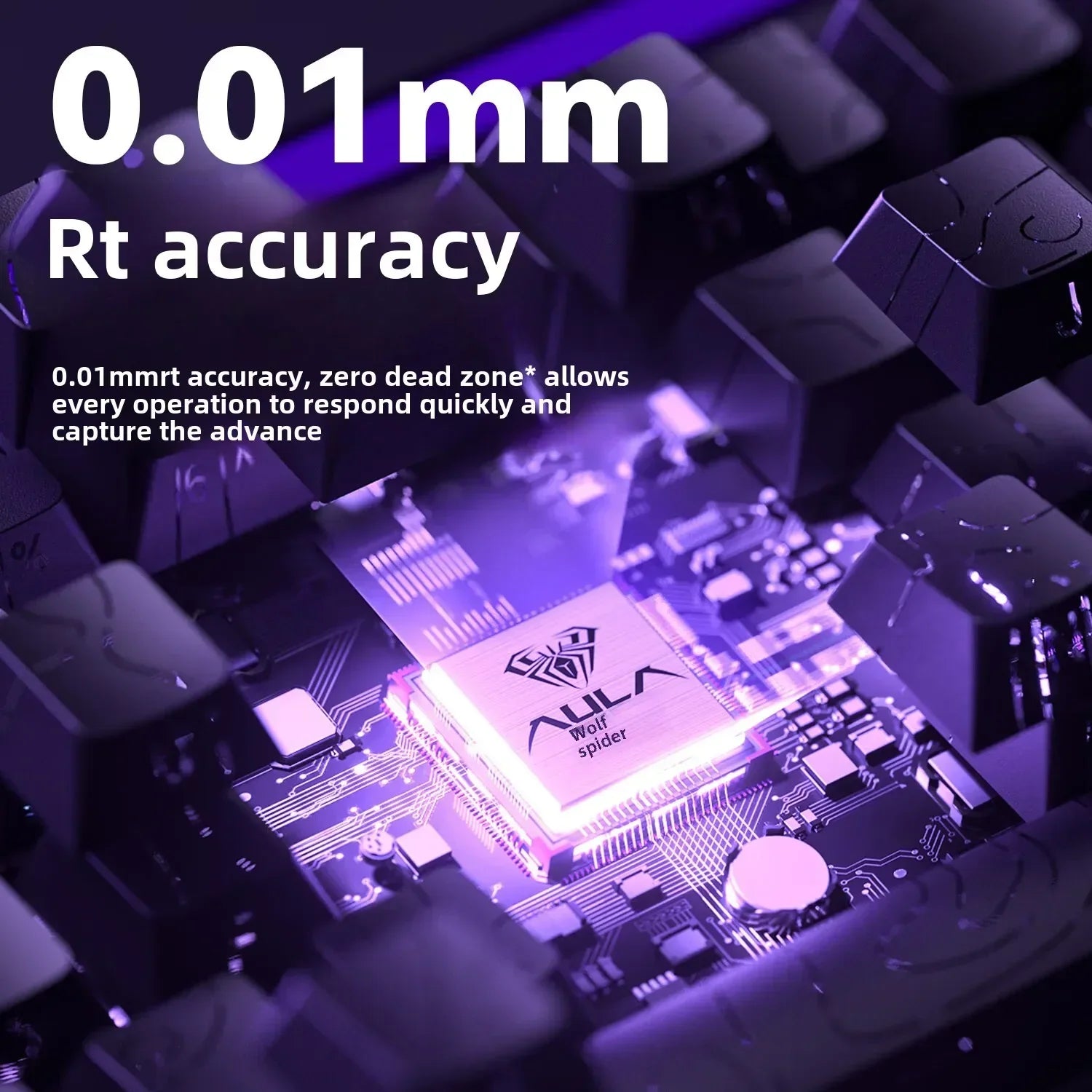 AULA Hero 68HE Magnetic Switch Mechanical Keyboard E-sports 8K RGB Hot Swap Wired PC Gaming Customize Keyboard Accessories Gifts