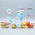 Chiikawa Cute ちいかわ Doll Toy Usagi うさぎ Hachiware ハチワレ Key Chain Pendant Bag Zipper Decoration Gift Pvc Figure Ornament