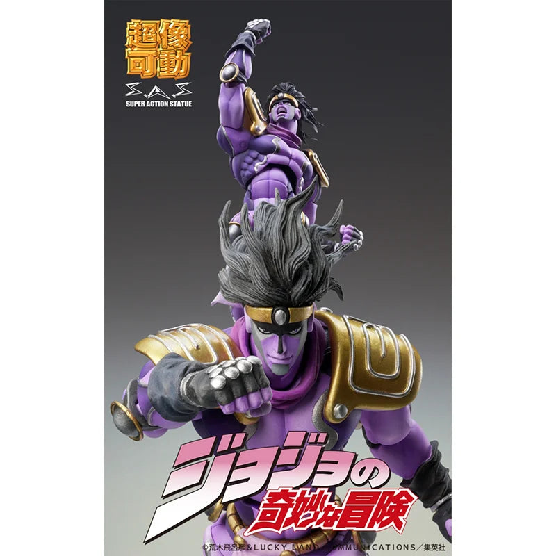 In Stock 100% Original Medicos JoJo's Bizarre Adventure Super Action Statue Star Platinum Third Model Anime Figures Toys