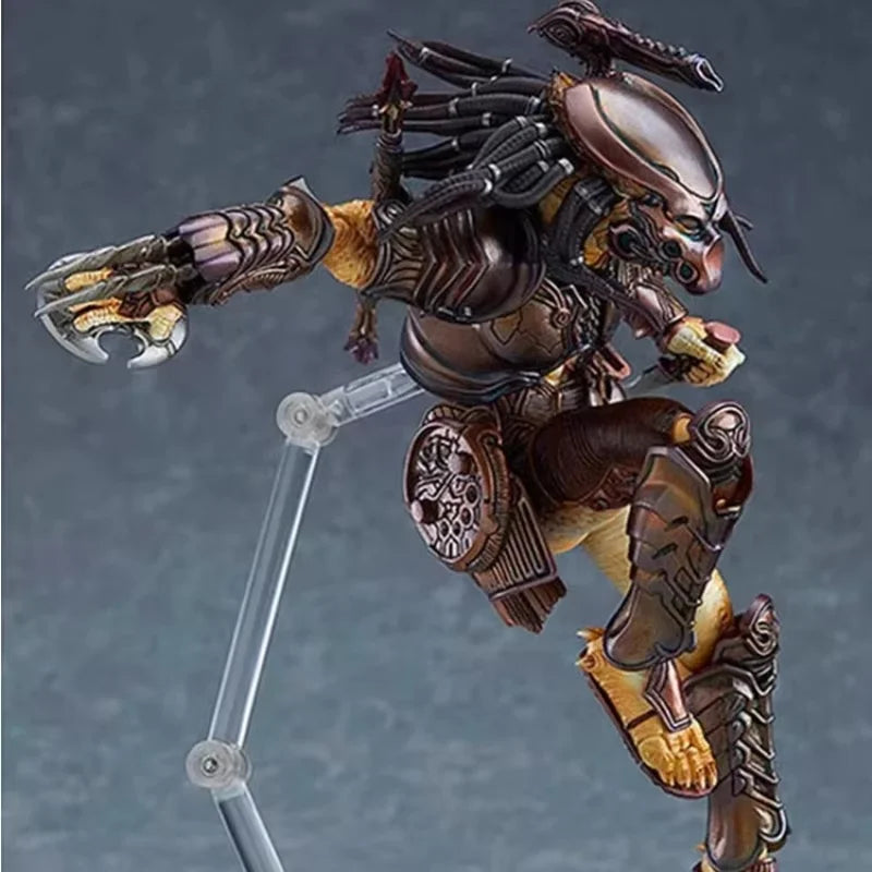 Figma SP-109 16cm Predator 2 Articulated Action Figure Sci-Fi Hunter Character Model Toy With Bio-Mask Ornament Boy Gifts