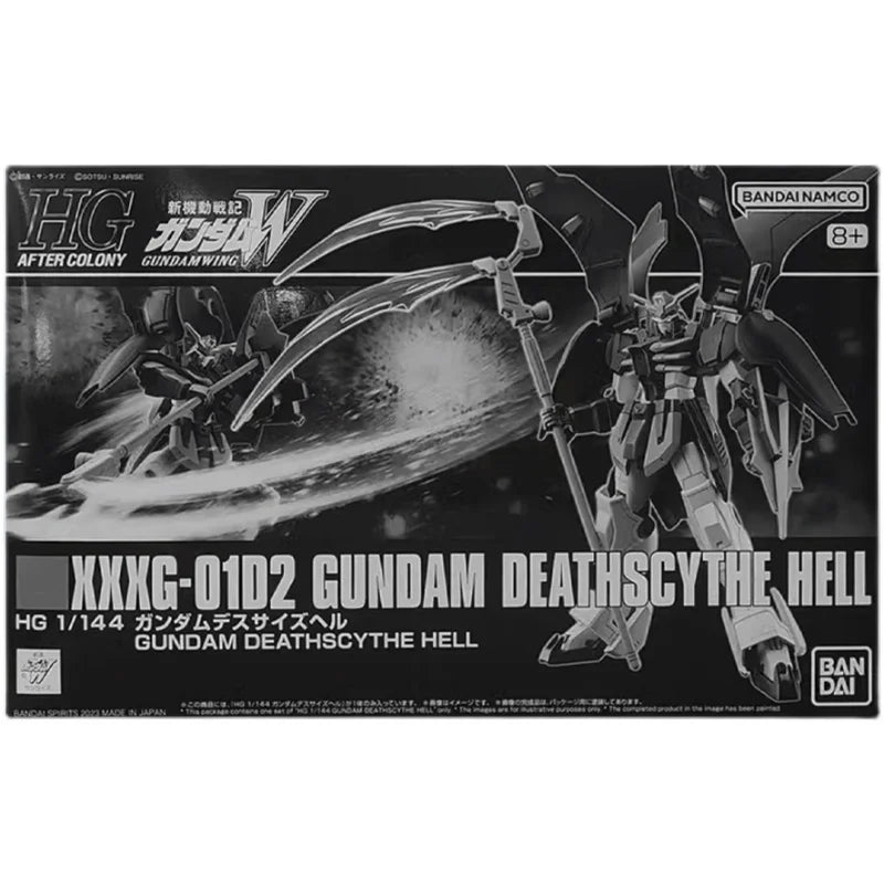 Spot SaleBandai PB Gundam Wing Mol Kit XXXG-01D2 Gundam Deathscythe Hell Action Figure HG 1/144 Anime Figures Assembly Mol ToysI
