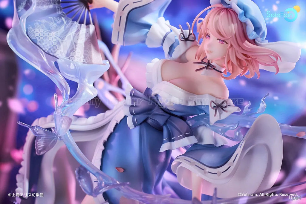 【Pre-sale】Solarain Toys Touhou Project Saigyouji Yuyuko GHOST OF FLAWLESS IMMACULATE BEAUTY VER 1/7 Scale Anime Figure
