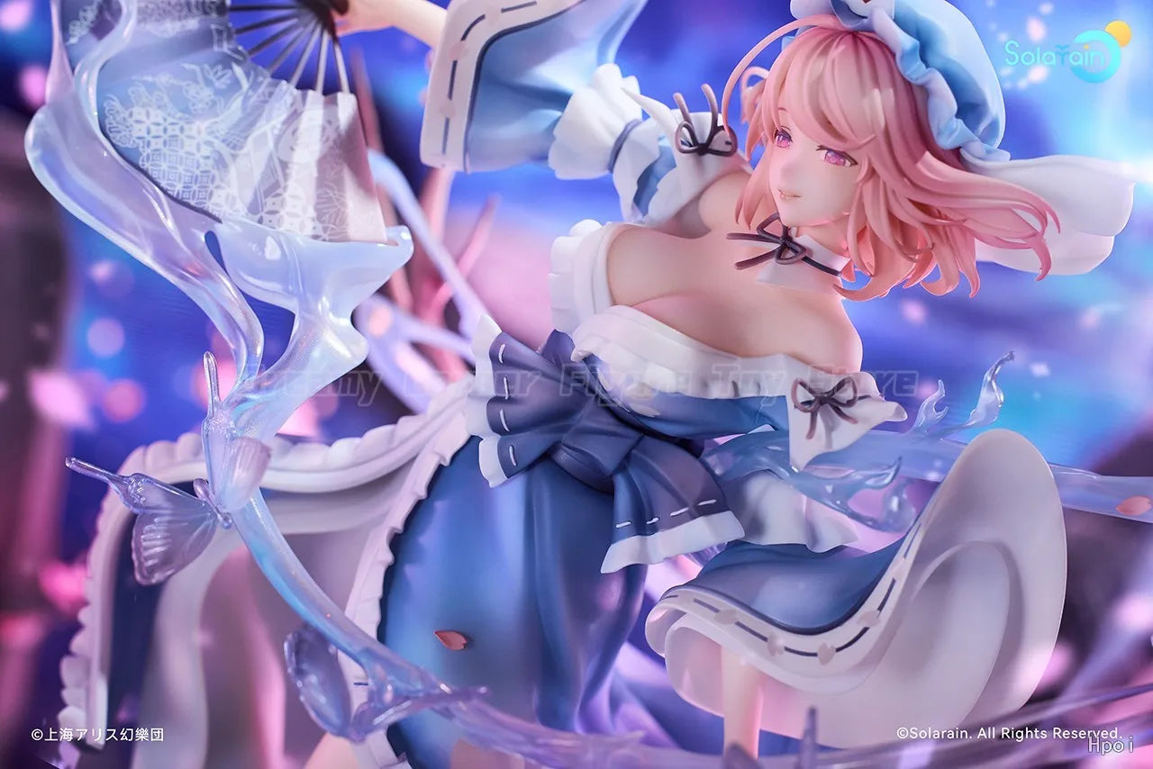 【Pre-sale】Solarain Toys Touhou Project Saigyouji Yuyuko GHOST OF FLAWLESS IMMACULATE BEAUTY VER 1/7 Scale Anime Figure