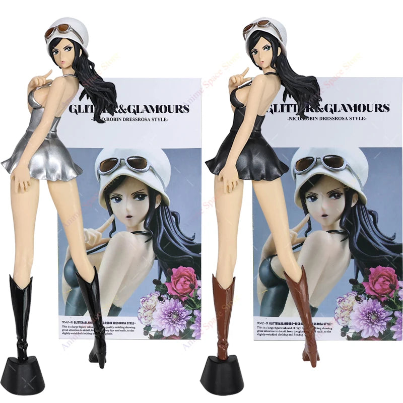 Neue Ankunft One Piece Actionfigur Robin Glitter Glamours Dressrosa Style Sammlermodell Spielzeug PVC Nico Robin Figur Puppen