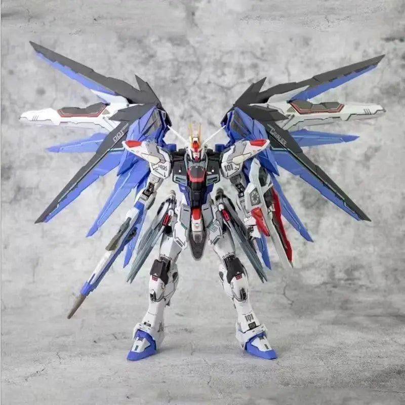Bandai Bestseller Assembly Model Figure Hg 1/144 Extraordinary Ascension Strike Freedom With Water Decals Action Figures