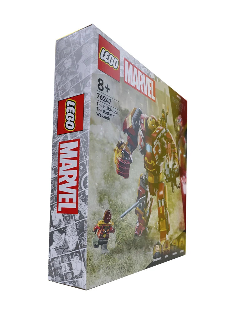 LEGO 76247 Marvel Hulkbuster: Battle of Wakanda Superhero Construction Toy Building Kit