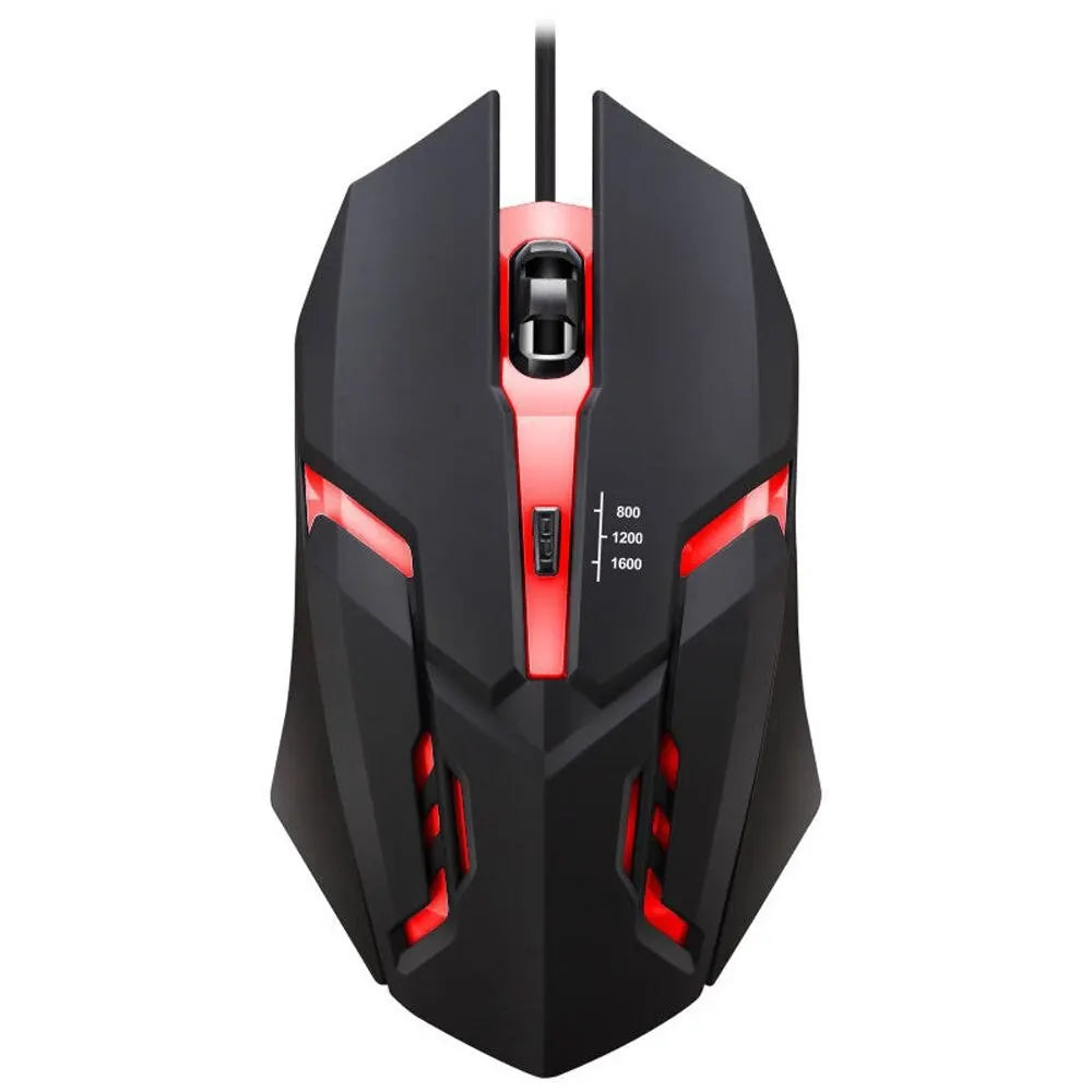 Ergonomisches Design Gaming Maus Desktop-Computer Laptop USB Backlit Maus Hersteller Heißer Verkauf 
