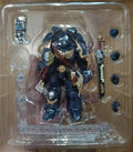 【SF】JOYTOY Warhammer 40K 1/18 Action Figure UltramarinesCaptain with Jump Pack Model Toys Gifts Collection Ornaments