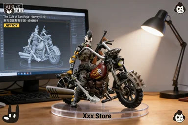 【In Stock】JOYTOY 1/18 Action Figure & Motorcycle The Cult of San Reja Ailie Jack Harvey B19 Luyster C30 Original Soldier Model
