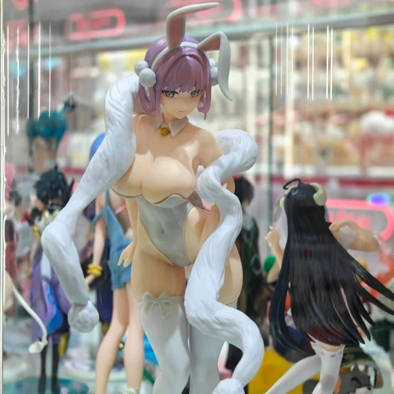 29.5cm Anime Beautiful Girl Figure Bunny Girl Lume Hot Action Figures Pvc Statue Collection Model Toys Gifts