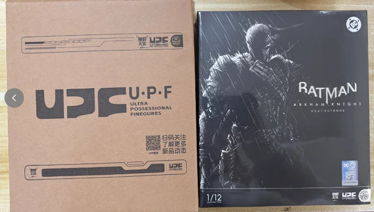 100% Original LPZZ UPF Rouno Cueure DC002 1/12 Batman Arkham Knight Deathstroke Genuine In Stock Figure Model Toys