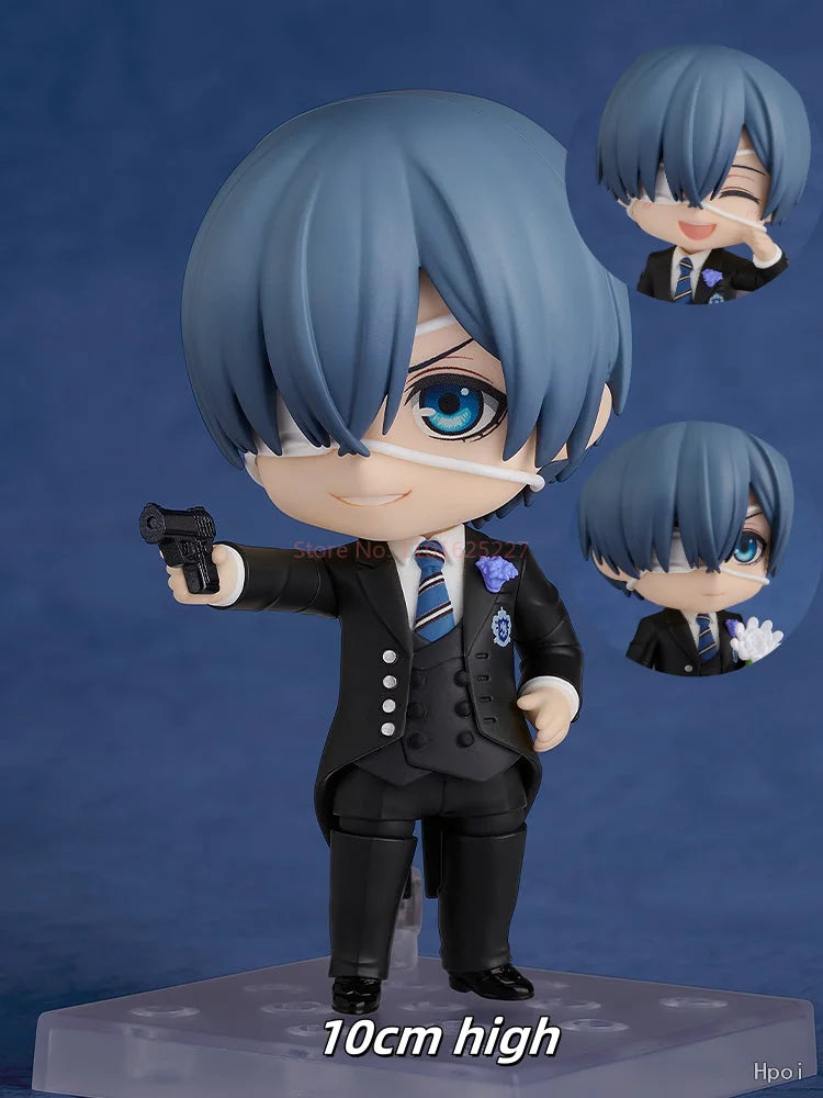 【 In Stock 】Sega Bandai  Black Butler  Sebastian/Ciel/Under Blue Sky Owl Dormito Taker Figure Anime Toy Genuine Model Collection