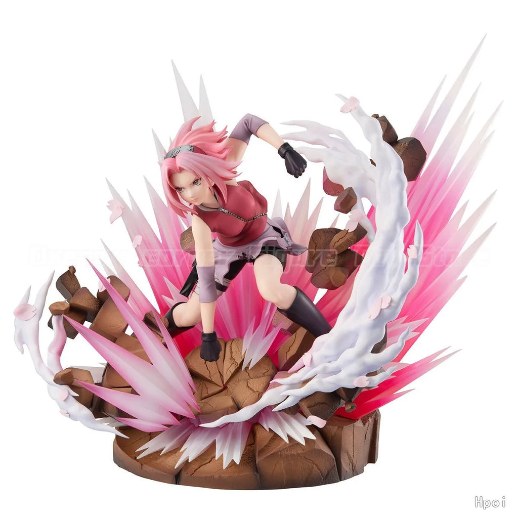 【In Stock】Original MegaHouse GALS Series NARUTO Shippuden Haruno Sakura Ver.3 Figure Ornament Collection Toy