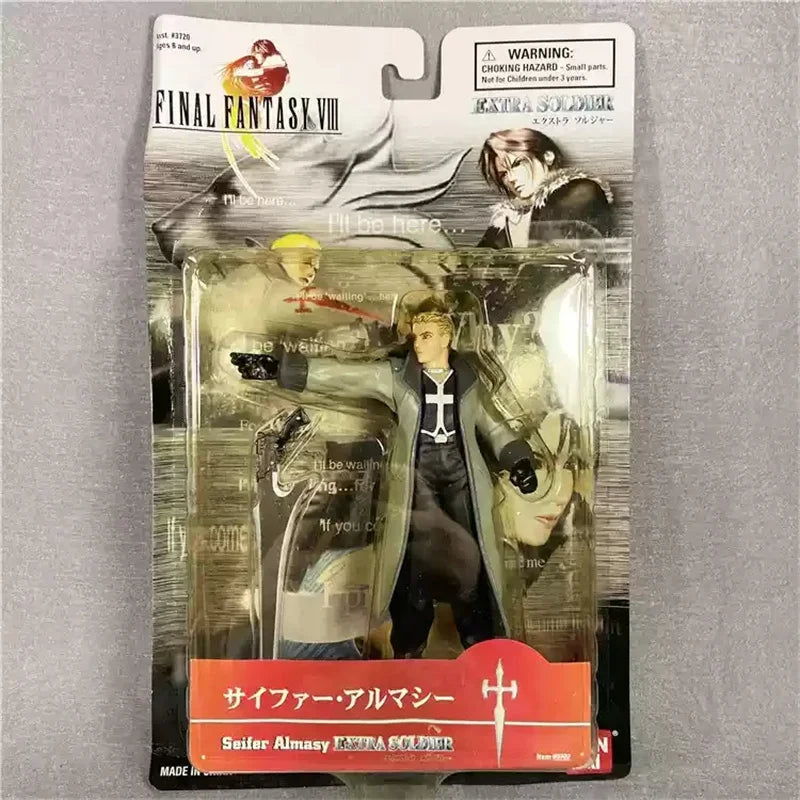 20cm gift box Japanese last leonhart Fantasy figure doll PVC kids collection FF final zell dincht model toy