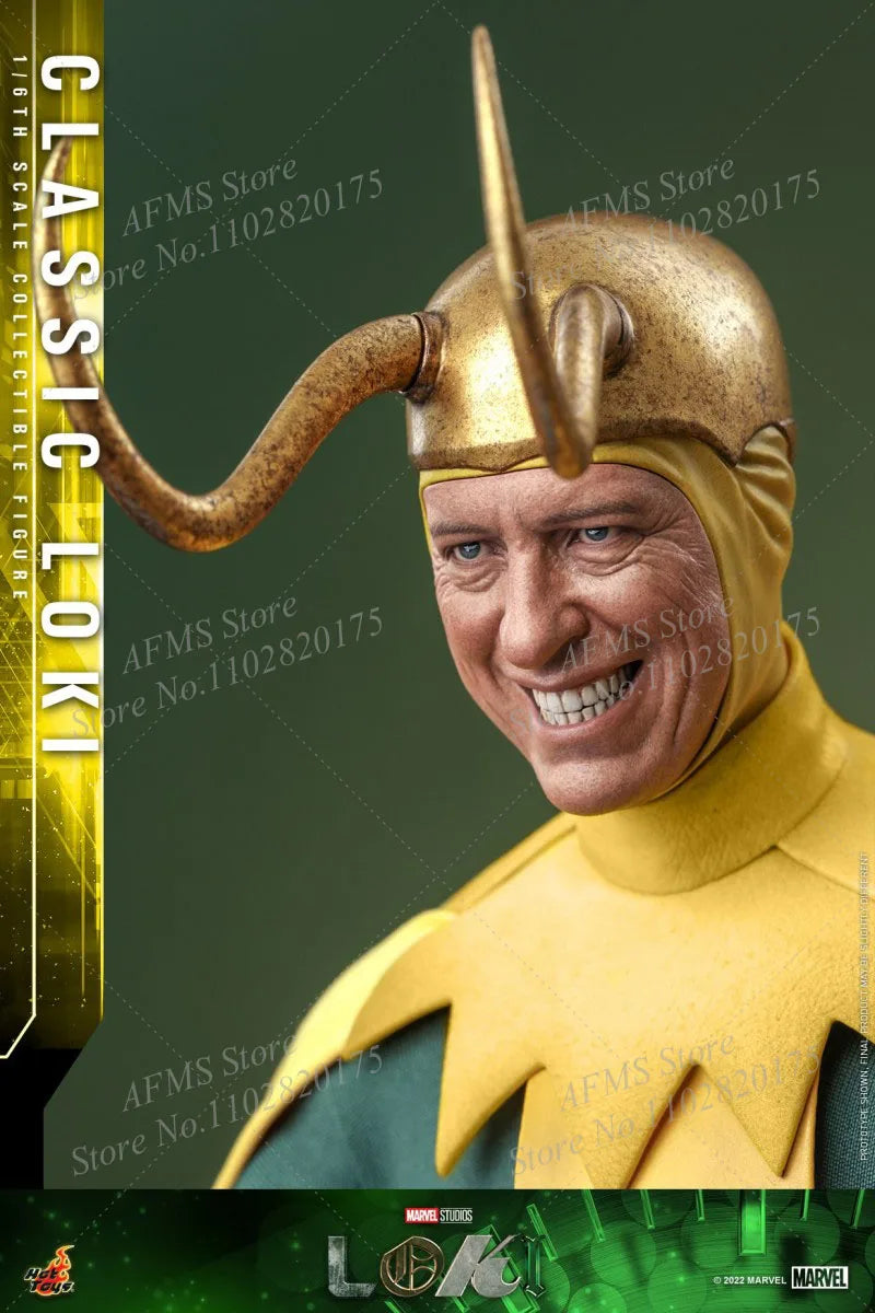 Hot Toys TMS073 1/6 Men Soldier Classic Loki Marvel Series Prank God Richard E.Grant 12Inch Action Figure Model Best Fans Gift