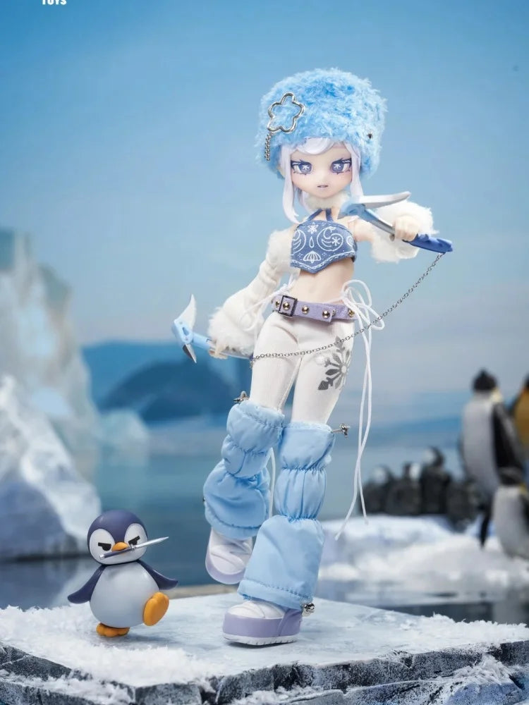 Eve Lynna Mjd Blind Box Doppelseitige Killer Serie Desktop Gelenk Action Figur Bewegliche Gelenke Ball Desktop Dekoration