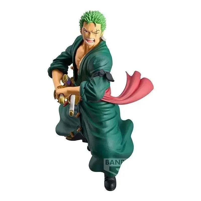 Bandai Original Banpresto Anime ONE PIECE Grandista Roronoa Zoro PVC Action Figure Modell Sammler Spielzeug geburtstag weihnachten geschenk