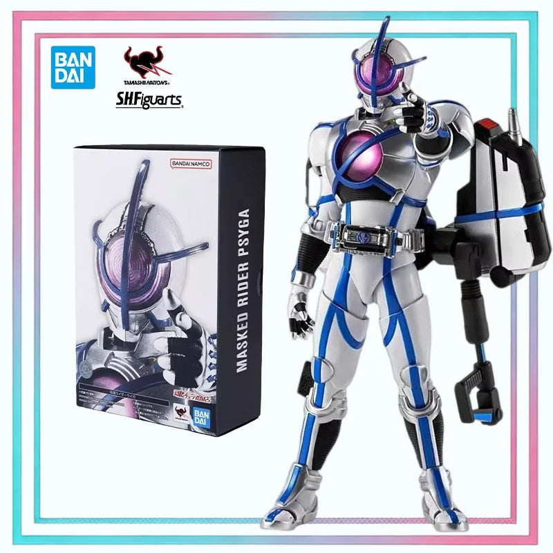 Bandai Original S.H.Figuarts Shinkocchou Seihou Kamen Rider Faiz 555 Psyga Action Figure Model Toy Collection Gift