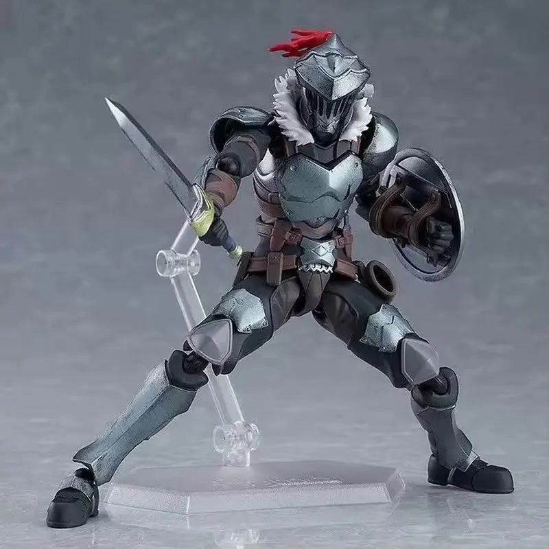 Figma 424 Goblin Slayer Articulated Action Figure Posable Collectible Model Toy For Anime Fans Collection Display Gift