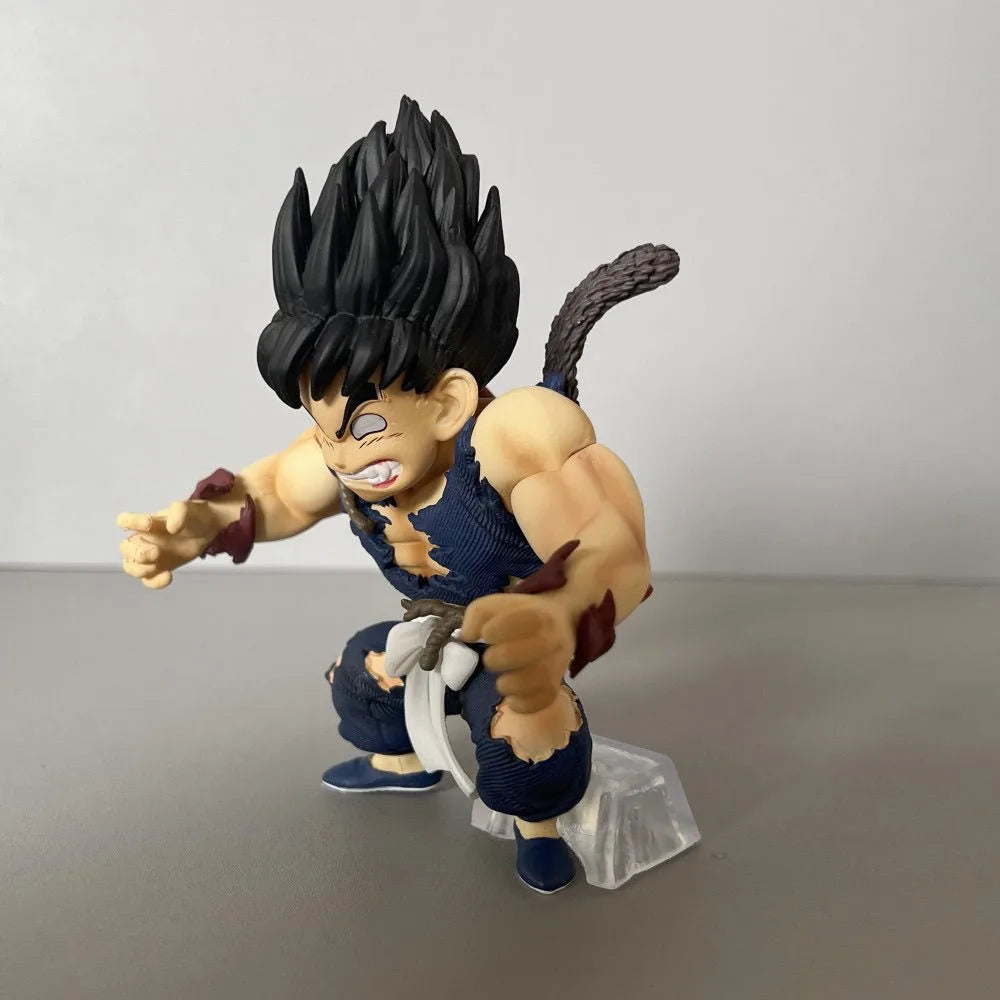 13cm/5.1in Anime Figures Dragon Ball Z Goku Somersault cloud Goku Statue GK PVC Figure Model Toys Doll Collectible Gifts