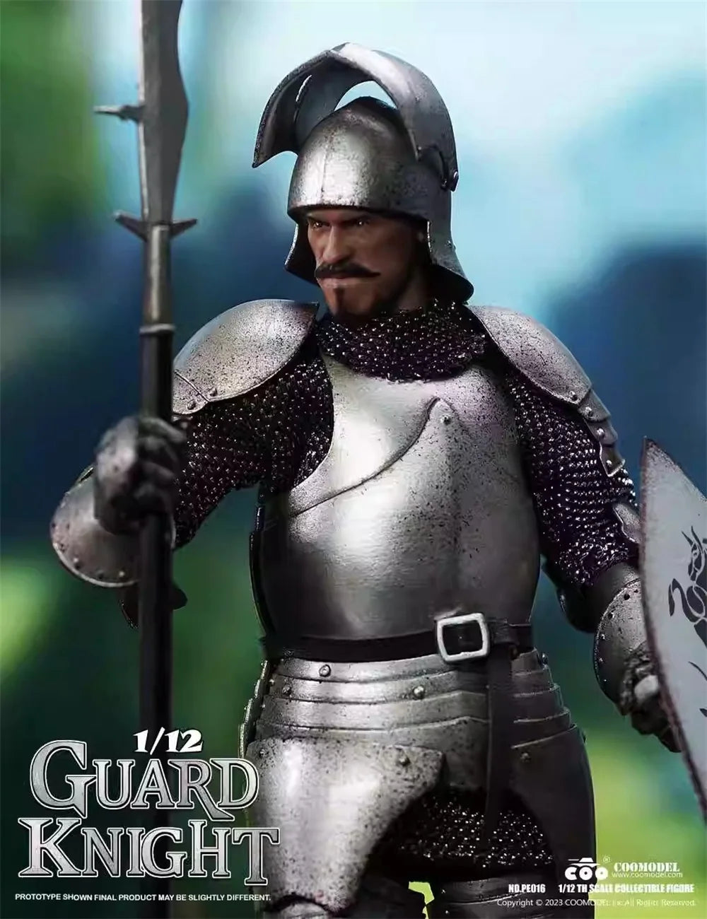 Hot Sales 1/12 COOMODEL PE016 Old Vintage Knight Warrior Guard Man Guy Man Full Set Toys Model About 16CM Gift For Fans Collect