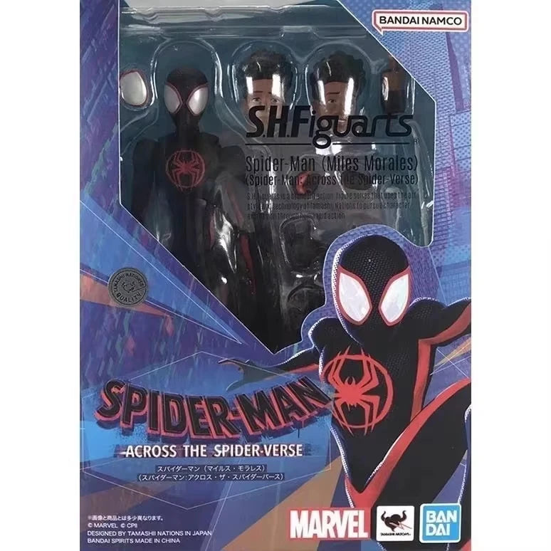 Original Brand New Bandai Banpresto Spider-Man Across The Spider Verse S H Figuarts Spider Gwen Miles Morales Spider Punk Toy