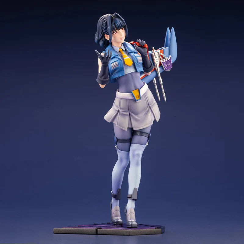 Kotobukiya Original Genuine 1/7 Hasbro Transformers Thundercracker Decepticons Bishoujo Statue 21.5cm Model Toy Figure Xmas Gift