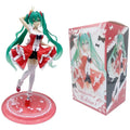 Anime Neue Hatsune Miku Figur Mini Charakter Ornamente kawai rosa grün Hatsune Tischdekoration für Zuhause Erwachsenenspielzeug Kindergeburtstag