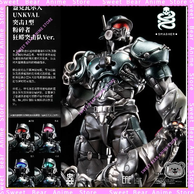 Pre-Sale SEXY ICE PURE.ICE UNKVAL Crusher Anaconda Commando Type Action Figure Anime Model Trendy Toys Desktop Doll Collectibles