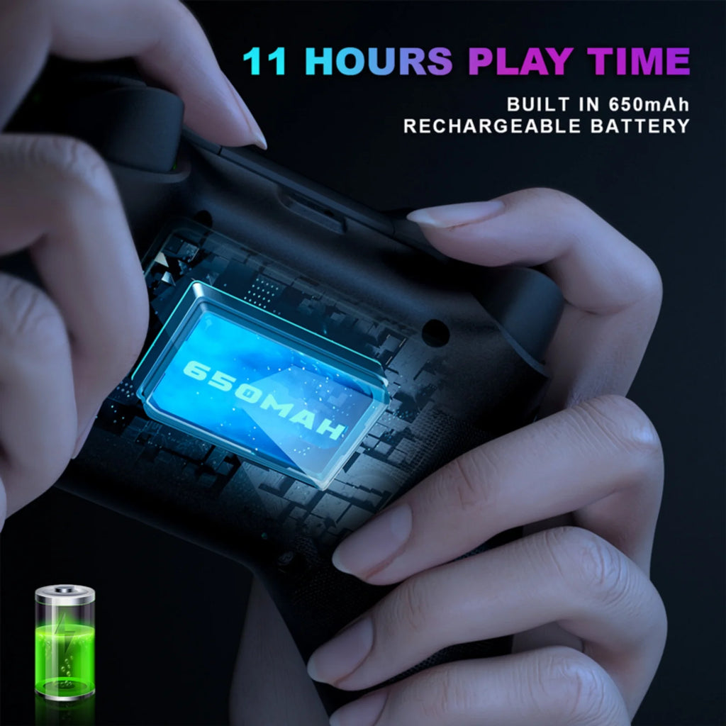 Controller For Xbox One/S/X/Series S/X PC Console Gaming Joystick 2.4G Wireless Gamepad 6-Axis Dual Vibration Hall Effect Rocker