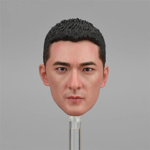 1/6 Soldierstory SS134 Asia Soldier Handsome Guy Man Head Sculpt Carving Knee Pad Elbow Sunglasses For 12" DAM COO Action Figure