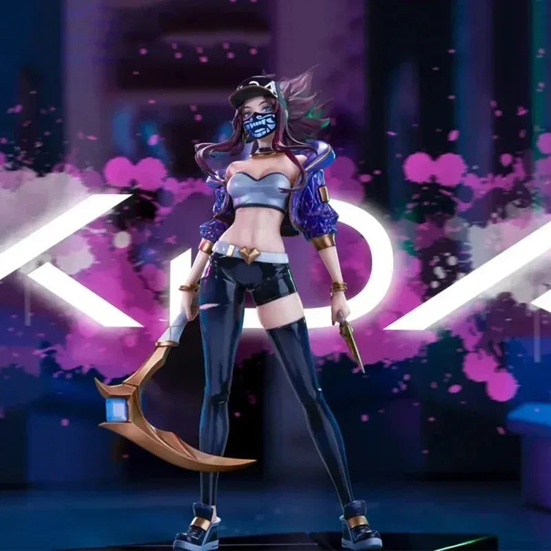 APEX INNOVATION K/DA Akali The Rogue Assassin PVC Figur Sammlermodell Figur Original