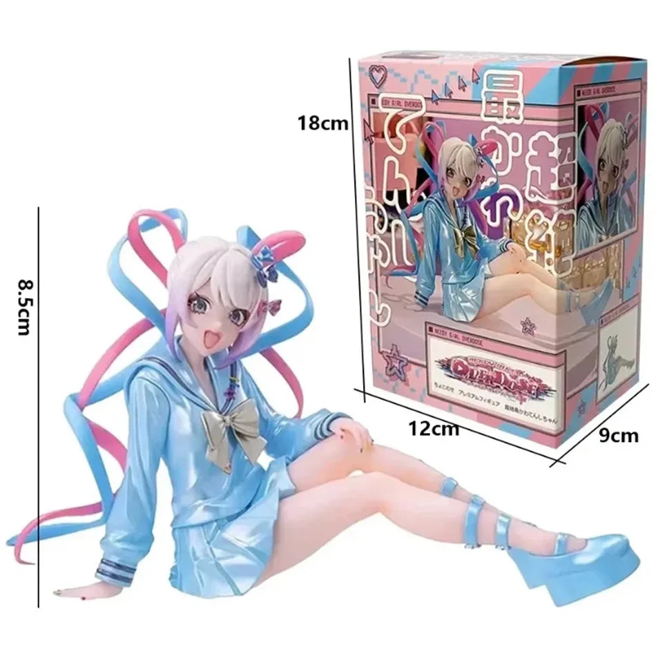14CM Anime NEEDY GIRL OVERDOSE Small Seat Series Figure KAnge Standing Animation Model Toy Gift Collection Decoration Ornaments