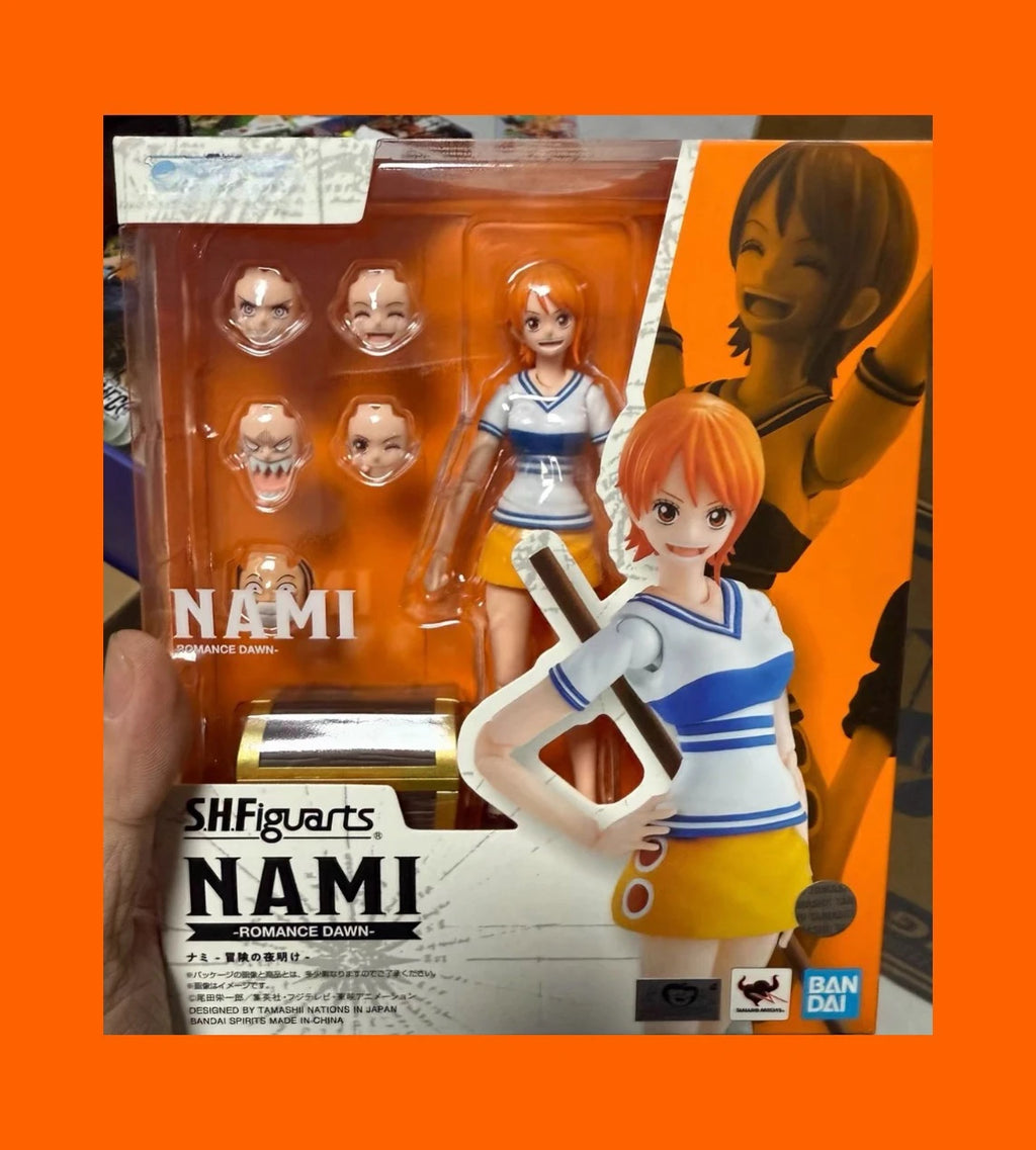 Bandai SHF Voyager Nami's Adventure Dawn Movable Doll Reprint in stock