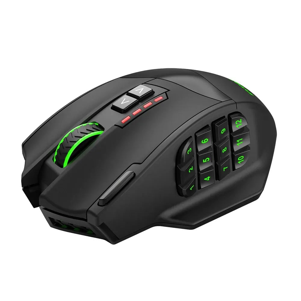 E-YOOSO X-33 RGB USB 2.4G Wireless Gaming-Maus 16000 DPI 16 Tasten Programmierbare optische Spielmäuse für Computer PC Laptop